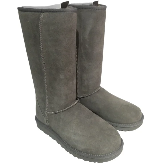 UGG Classic Ii Tall Shearling Boot Grey - Picture 7 of 9